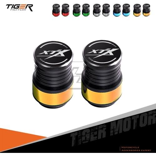 For Yamaha XT600X XT 500 250 Motorcycle Accessories Valve Stem Cap Set Case