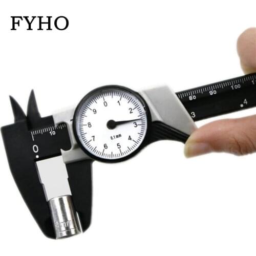 0-150MM 0.1MM Digital Calipers Plastic Vernier Caliper Dial Measuring Electronic Tool HY35