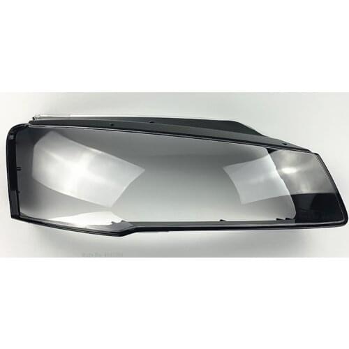 For Audi A8 D3 D4 D5 Car Front Headlight Cover Lens Glass Transparent Lampshade Bright Head Light Caps Lamp Shell 2004-2017