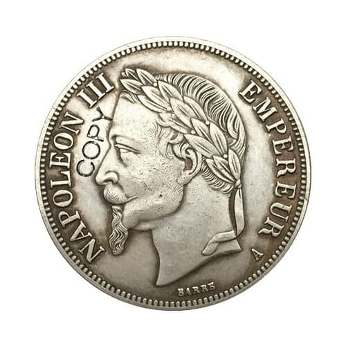 France 5 Francs - Napoleon III 1861 coins copy