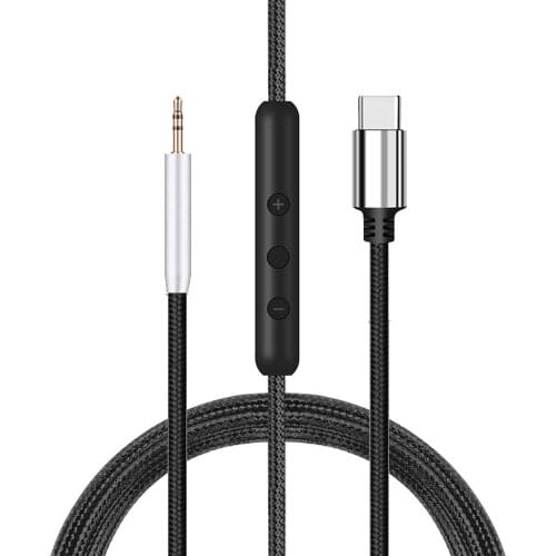 OFC USB Type C To 2.5mm Replacement Cable Extension Cord Wire for Denon AH-D1200 AH-GC25 AH-GC30 AH D1200 GC25 GC30 Headphones