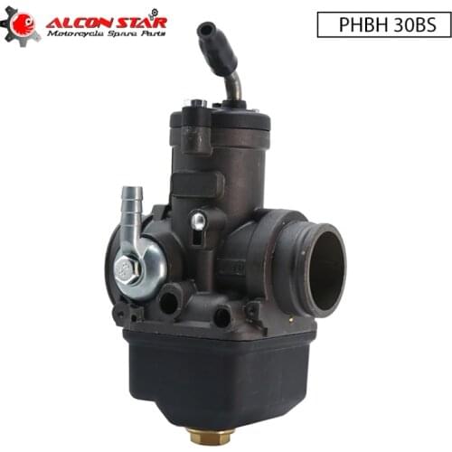 Alconstar- PHBH 30BS Motorcycle Carburetor Carb 4 Stroke for Dellorto PHBH 30 BS for POLARIS TRAIL BOSS 250 Racing 125-300CC