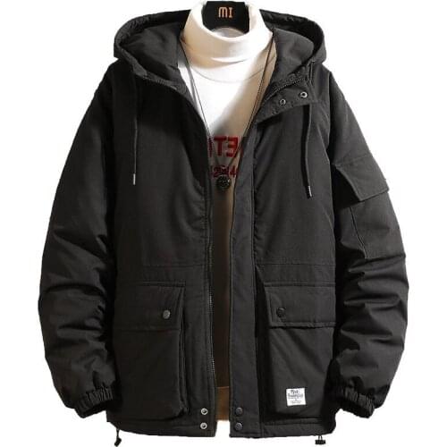Men New Filling Cotton Thicken Jacket Autumn And Winter Casual Style Men’s Parkas And Coats