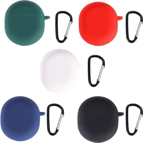 Anti-fall Soft Washable Dust-proof Protective Cover Silicone Case for OnePlus Buds TWS Wireless Earphone