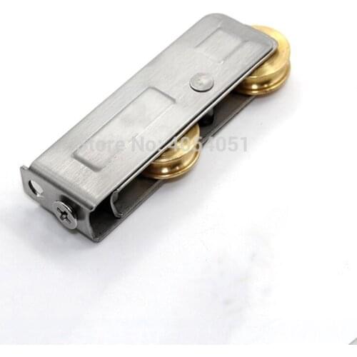 768-type window roller sliding door plastic steel window pulley concave sliding door wheel muted roller household hardware part