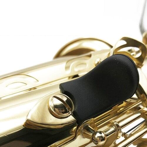 Saxophone Rubber Thumb Rest Saver Cushion Pad Non-Slip for Sax Instrument