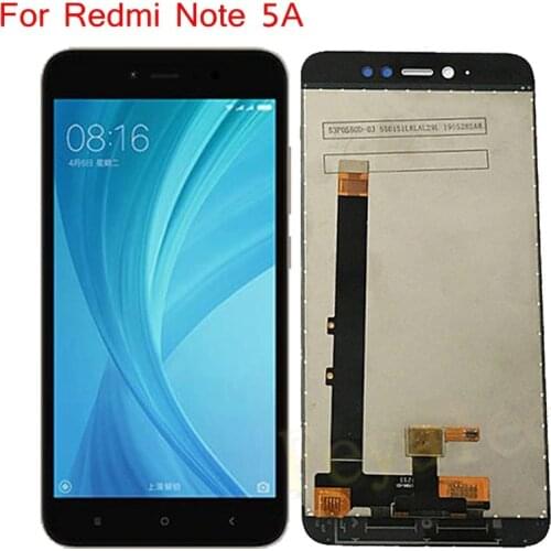 For Xiaomi Redmi Note 5A Prime LCD Screen Digitizer No Frame Redmi Note 5 7 8 Pro 8T Touch Screen Replacement Tested LCD Screen