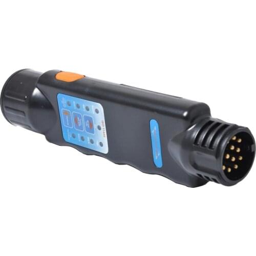 13 Pin Trailer Towing LED Lights Lamps Wiring Circuit Plug And Socket 12V