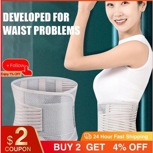 Waist Trainer Protective Belt Steel Plate Support Waist Protection Orthopedic Lumbar Waist Back Belts Corset Brace Dropshipping