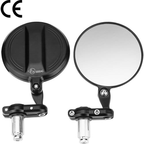 E-MARK Mirrors Motorcycle Handlebar End Mirror For BMW R1200GS R 1250 RT K 1600 GTL K 1600 GT K1600B Bicycle Electric Motorcycle