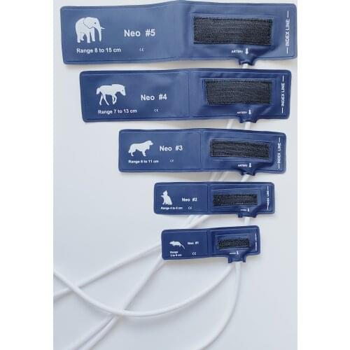 Universal veterinary cuff for CONTEC 08A VET Animal Pets Elephant horse dog cat mouse 5 Sizes Sleeves