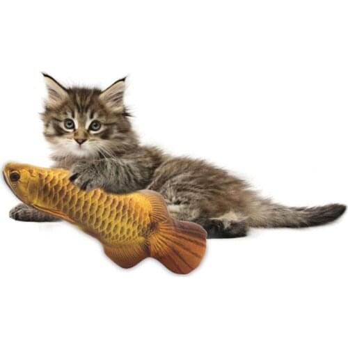 Funny Cat Pet Toy Cat Toys Triple Play Disc Fish shaped feather Toy Balls Pet Crazy Ball Disk Interactive Toy for Pet IQ Traning