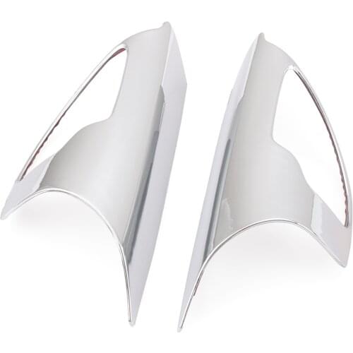 2PCS For Ford Focus 2 MK2 2009- 2013 ABS chrome speaker trim tweeter decoration speaker stickers For Focus 2 auto accessories