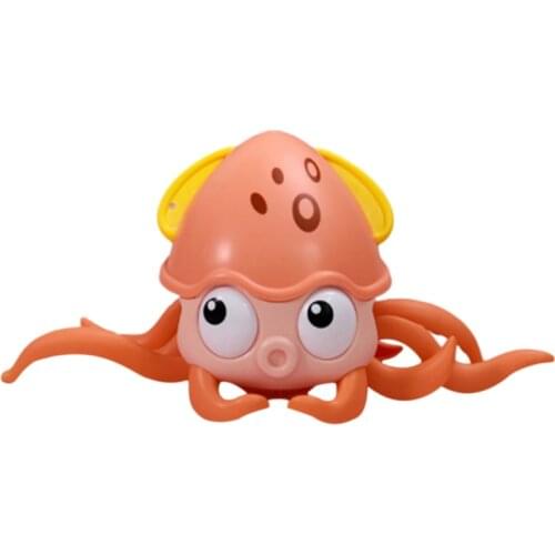 Swimming Octopus baby bath Toys 2 In 1 Floating Swimming Cartoon Bathtub Childrens Toys Drag Walking Beach Toys