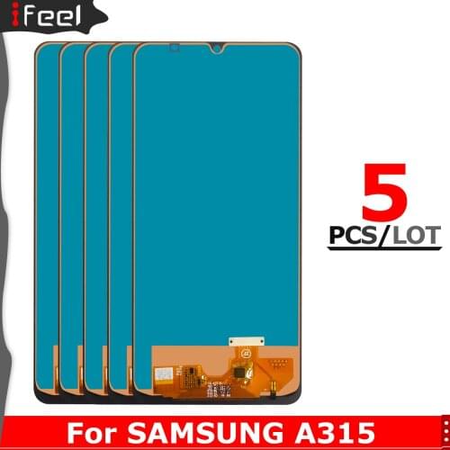 5pcs TFT incell Display For Samsung Galaxy A31 A315 LCD Display A315F SM-A315F/DS Touch Screen Assembly Digitizer replacement