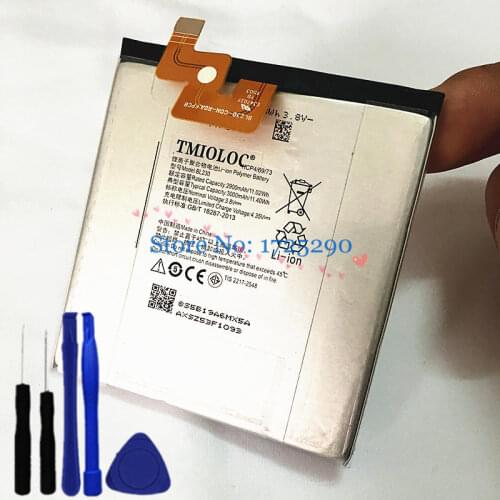 New High quality Real 3000mAh BL230 battery Batterie for Lenovo Vibe Z2 k920 mini + tools