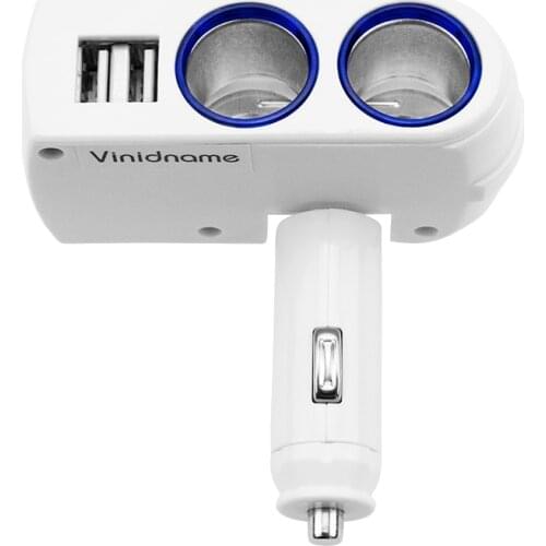 For IPad IPhone Android Phone Car Charger Dual-Port 2-Port Rapid-Charge Durable 5V/2.1A 1A Fast Charging Foldable Power Bank