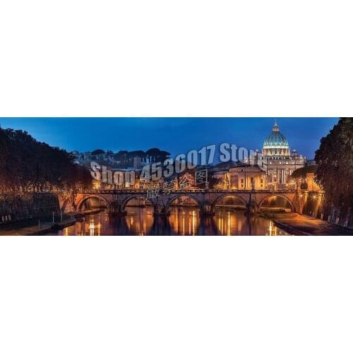 Churches Monuments Diamond Painting Cross Stitch Diamond Embroidery 5D Diy Diamond Mosaic Buildings Italy Full Rhinestones Gift