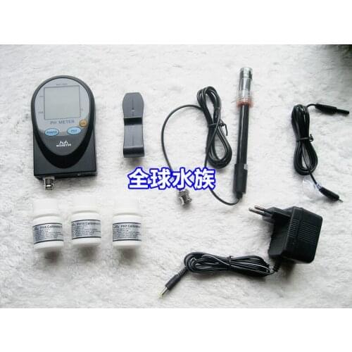 Digital 2 in 1 pH temperature Aquarium Controller BNC Dual Display Electrodes mV CO2 O3, ph meter, WP-508 + FREE SHIPPING