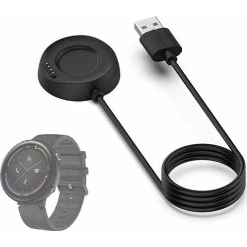 Smartwatch Dock Charger Adapter USB Fast Charging Cable for Amazfit Nexo Watch A1903 Sport Smart Wristwatch Charge Accessories