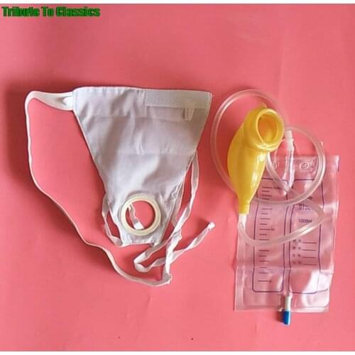 New Urinals Latex Urine Collector Bedridden Breathable Urine Bag Urinary Incontinence