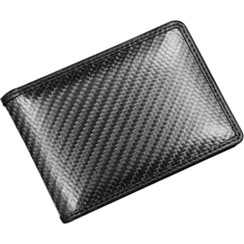 2021 Carbon Fiber Mens Card Holder Ultra-thin Lightweight Fashion Luxury High-end Multifunctional black Card Holder for Women