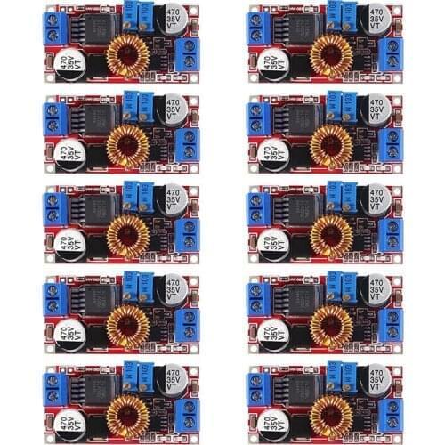 10PCS XL4015 E1 5A DC to DC CC CV Lithium Battery Step Down Charging Board XL4015E1 Adjustable Buck Power Converter