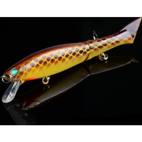 KKWEZVA 1pc Jointed Fishing Lures 12cm/13.5g fishing lure pesca tackle swimbait isca artificial lures wobbler