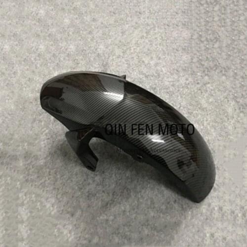 Carbon fiber paint Motorcycle Fairing Front Fender Mudguard Fit For Kawasaki ER-6N ER-6F ER6N 12-16