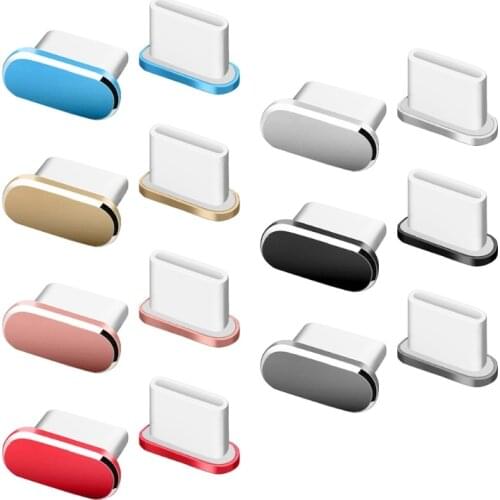 Universal Silicone Cover Cap Type C Port Anti Dust Plug Protector Compatible with Multi-model Mobile Phone
