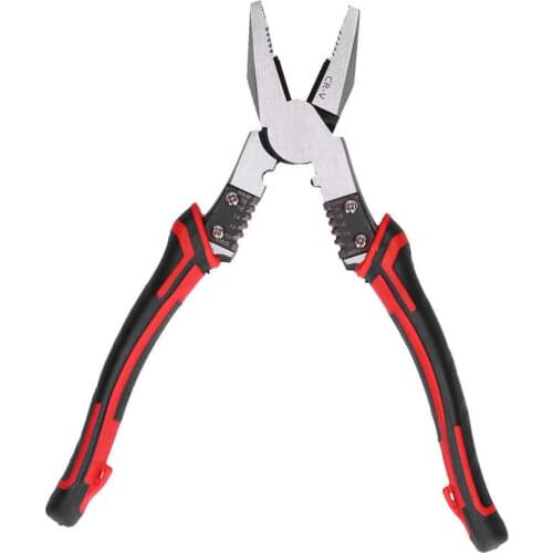 Cable Clamp with Nail cable holder clip Industrial Crimping Pliers Terminal Wire Crimper Plier Electrical Wire Stripper