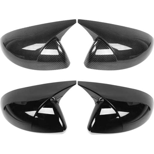 Auto accessories car styling Pair Side Mirror Cover Cap Add‑On Housing Shell Horn Style Fit for Nissan Sentra/Sylphy