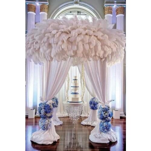 10-12inch(25-30cm) DIY Ostrich Feathers Plume Centerpiece for Wedding Party Table Decoration Wedding Decorations free shipping