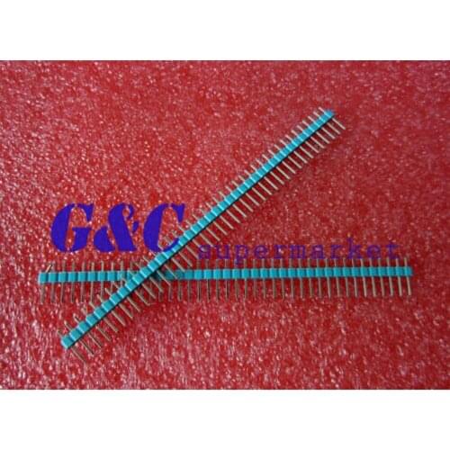 10 green 2.54mm 40-pin single-wire connector pin bar electronics accessories compatible board diy electronics