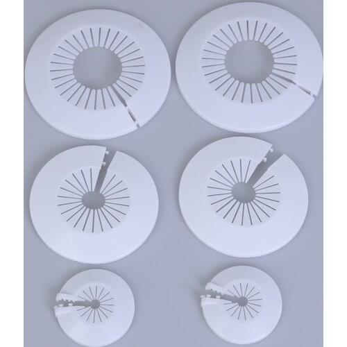 2Pcs/set Wall Hole Duct Cover Shower Faucet Angle Valve Pipe Plug Decoration Cover Pipe Fittings Accessories