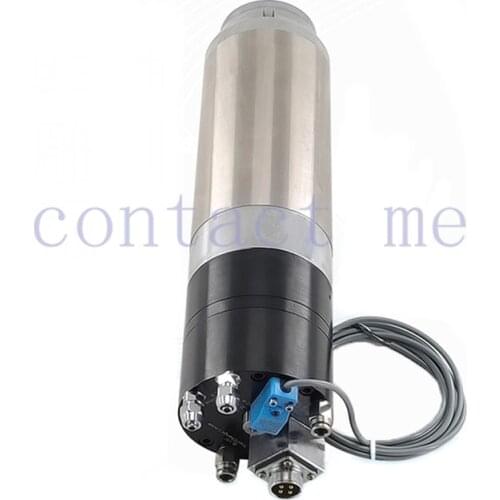 220V-380V 7.5KW 3000-24000rpm CNC pneumatic tool change BT30 spindle, water-cooled machine tool engraving and milling