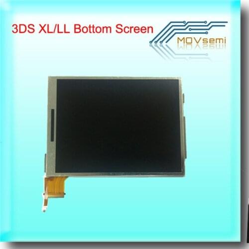 30pcs/lot Original Bottom LCD Screen For 3DSLL 3DSXL Bottom Display Panel For 3DS XL LL