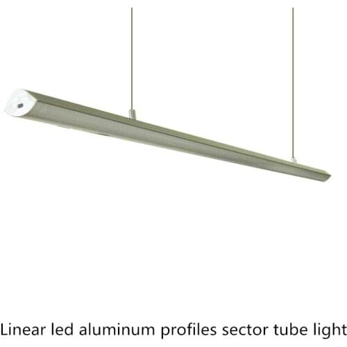 40pcs 5050/2835 linear with PC Cover Cabinet Wardrobe Profile LED aluminium profile 12V/110V/220V led tube hard strip bar light