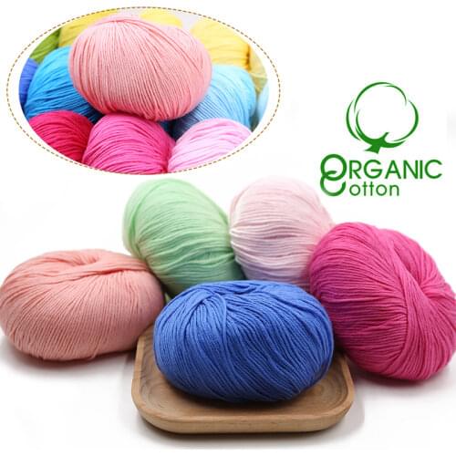50g Knitted Yarn Cotton Lace Yarn Crochet Lanas De Algodon 100% Cotton Yarn Crochet Threads