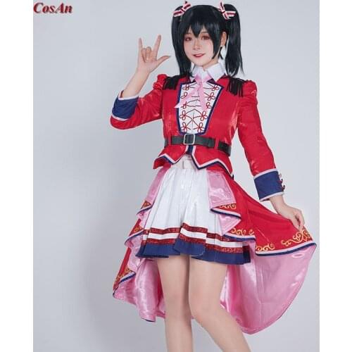 Anime LoveLive Yazawa Nico Cosplay Costume μs 9th Anniversary Resurrection Concert Performance Dress Party Role Play Clothing