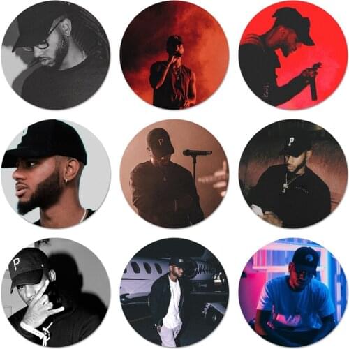 Bryson Tiller Trapsoul Icons Pins Badge Decoration Brooches Metal Badges For Backpack Decoration