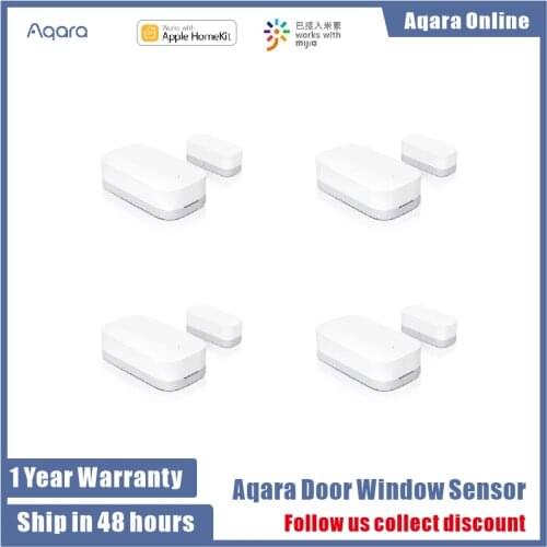 Aqara Door Window Sensor Zigbee Wireless Connection Smart Mini door sensor Work With Xiaomi Mijia Mi Home APP For Android IOS