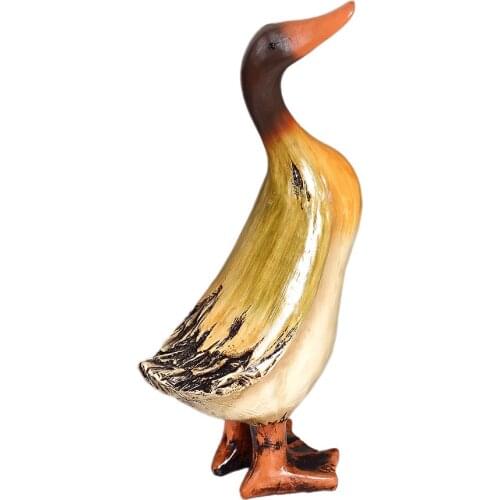 Duck garden decorative resin ornaments decorations simulation simulation animal duck duck decoration crafts ornaments