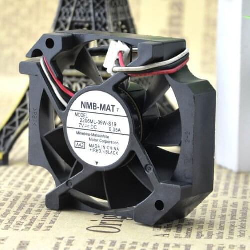 FOR Original NMB 2206ml-09w-s197v0.07a5.7cm 57 * 52mm mute USB cooling fan