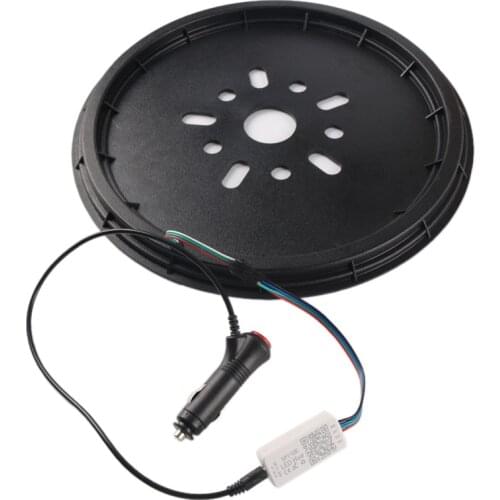 Chasing Color Spare Tire Remote Sync Control Third Brake Light Rear Wheel Lights for Jeep Wrangler JK JKU JL 2018-2020