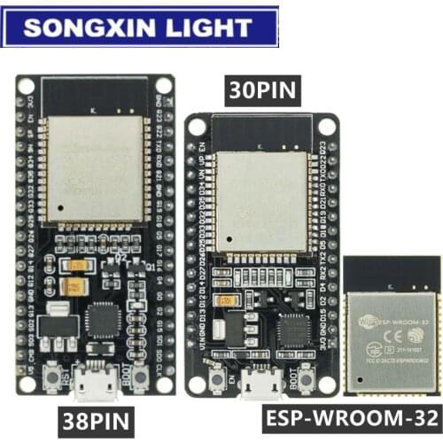 ESP-32S ESP-WROOM-32 ESP32 ESP-32 Bluetooth and WIFI Dual Core CPU with Low Power Consumption MCU ESP-32