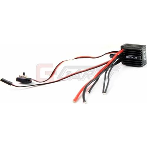 GARRT Flycolor Brushless ESC 25A 2S-3S LiPo Battery Sensorless with 6V/2A BEC for 1/16 1/18 RC Car free shipping