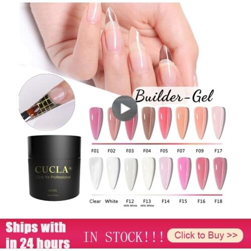 60ml Nail Extension Gel French Acrylic Nails Soak Off LED Camouflage Color Hard Jelly Fast Dry Nail Building Extend Gum Builder