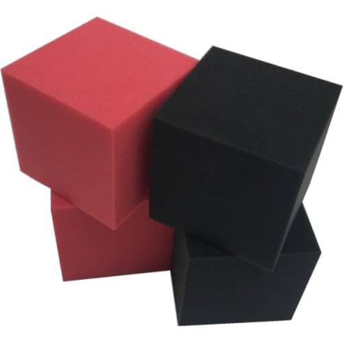 2Pcs 15x15x15cm Cube Sound Insulation Cotton Absorption Sponge Room Music Room Tile Wall Panel Flame Retardant Acoustic Foam