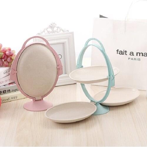 JOYLIVE Creative Lazy Storage Fruit Tray Foldable Living Room Dried Fruit Storage Box Snack Platter For Picnic 2021 Outdoor